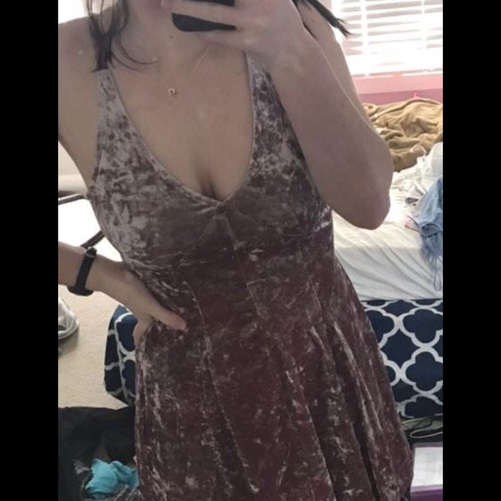 velvet dress